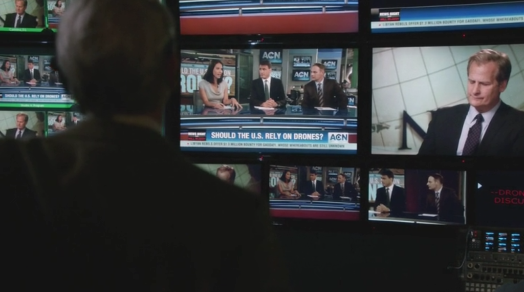 The Season 2 premiere of The Newsroom aired last night.